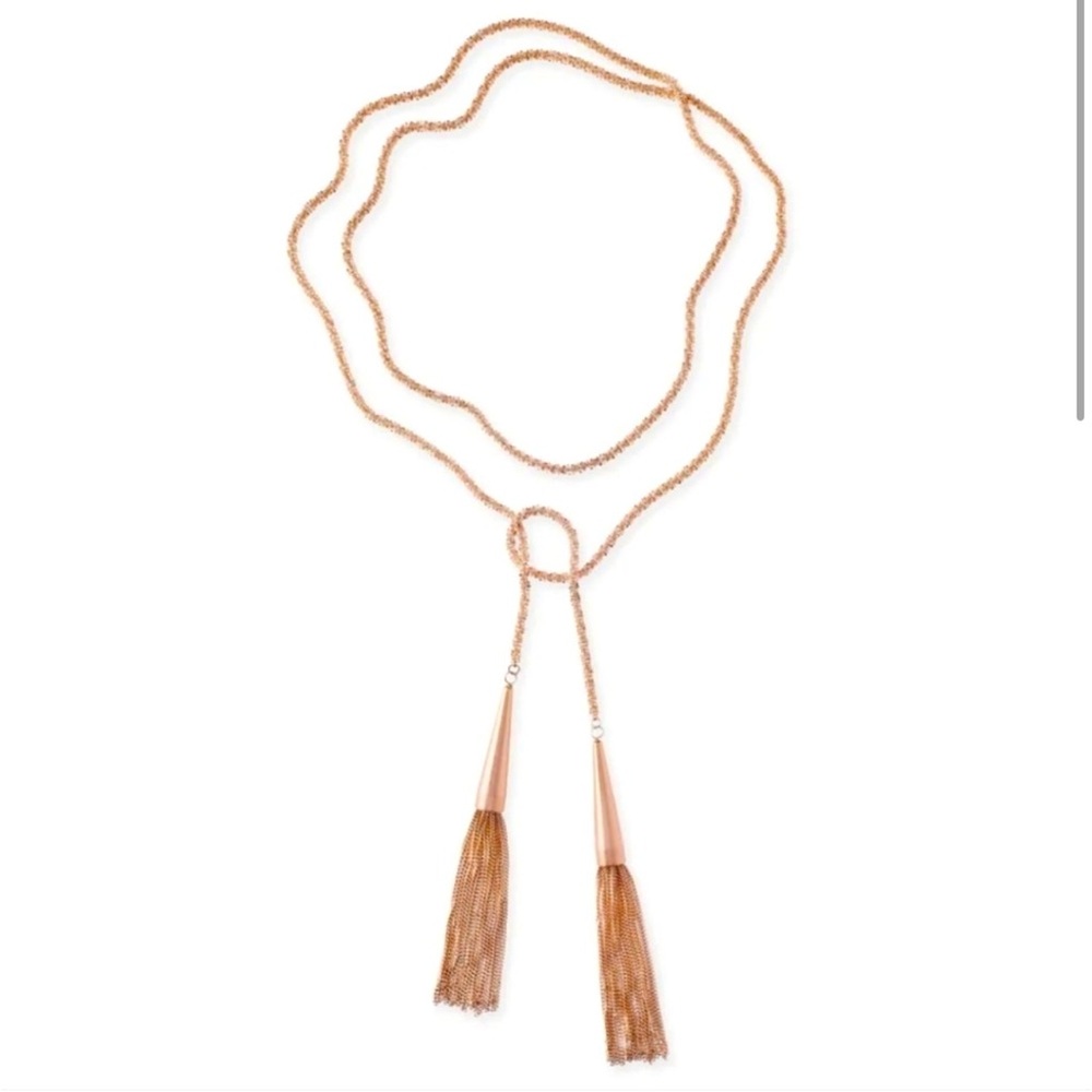 Kendra Scott Gold Tassel Necklace